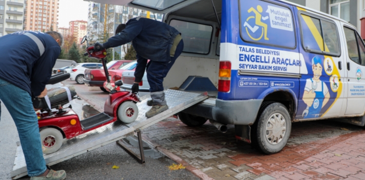 TALAS’TA ENGELLİLERİN YÜZÜNÜ GÜLDÜREN TESİS