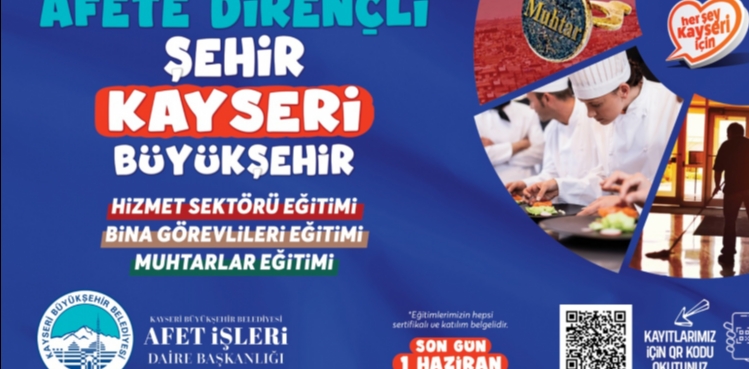 BÜYÜKŞEHİR AFET İŞLERİ’NDEN ACİL DURUMLARDA TOPLUMA MÜDAHALE EĞİTİMİ