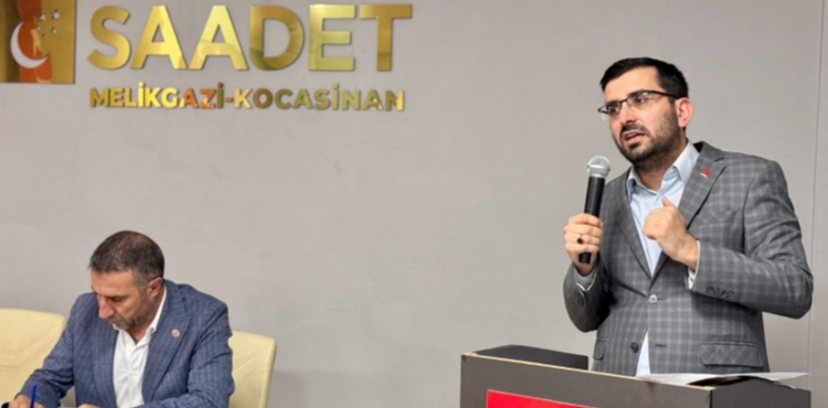 SAADET PARTİSİ KAYSERİ İL BAŞKANI ERDAL ALTUN: “SAADET VARSA, ÇÖZÜM VARDIR”