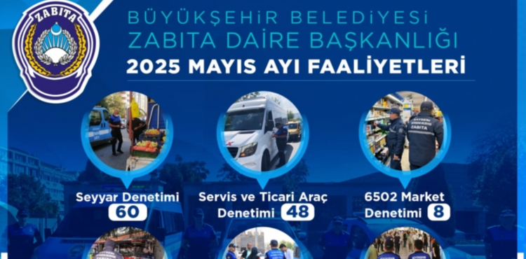 BYKEHR ZABITA MAYIS AYINDA DA DENETMLERN SRDRD