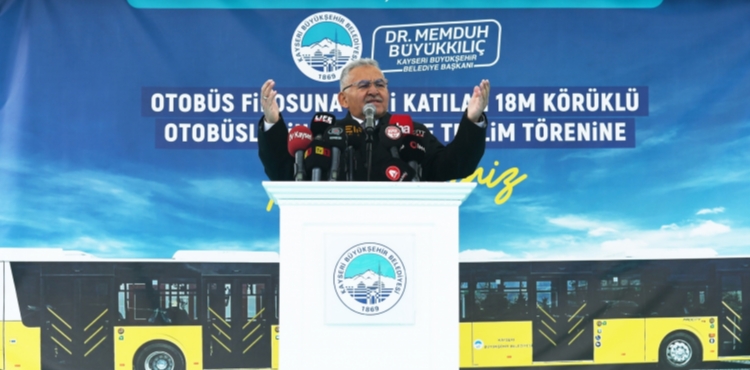 TOPLU ULAŞIMDA İLKLERE İMZA ATAN KAYSERİ BÜYÜKŞEHİR, 6 YILDA 813 MİLYON YOLCU TAŞIDI