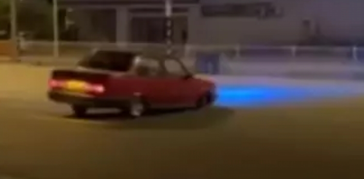 Kayseri'de drift atan sürücüye 47 bin TL ceza