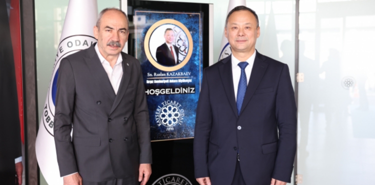 KIRGIZİSTAN VE GÜNEY AFRİKA BÜYÜKELÇİLERİNDEN KTO’YA ZİYARET