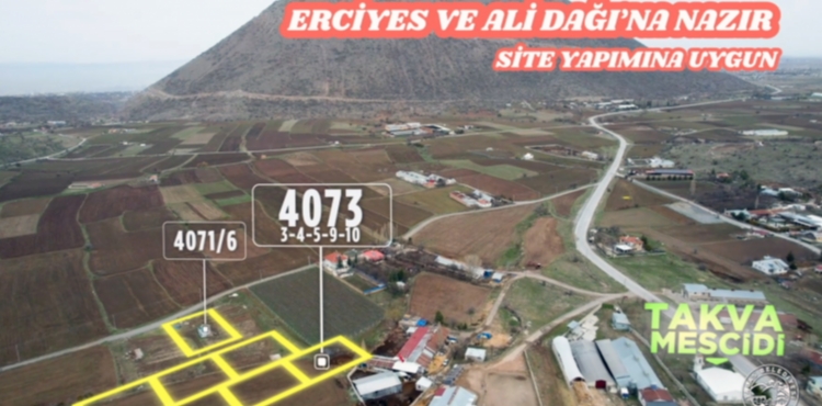 TALAS'TA TAKSİTLİ YATIRIM FIRSATLARINA SAYILI SAATLER
