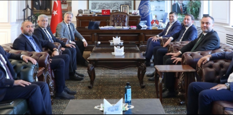 BAŞKAN PALANCIOĞLU CUMHUR İTTİFAKINI AĞIRLADI