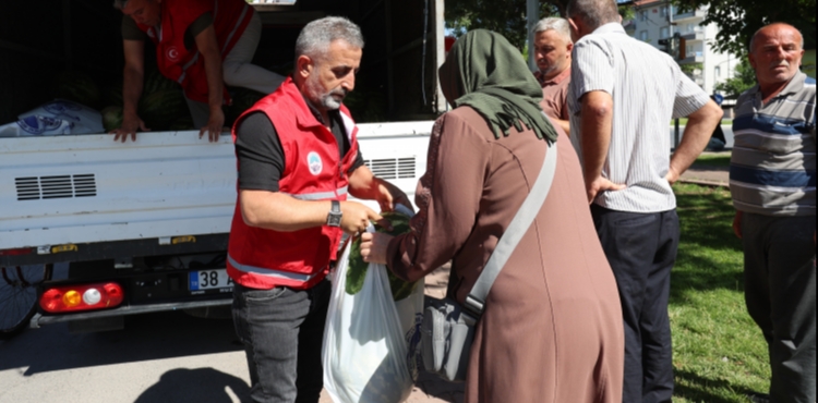 BAKAN BYKKILIǒTAN YAZ SICAKLARINDA GNLLERE DOKUNAN DESTEK