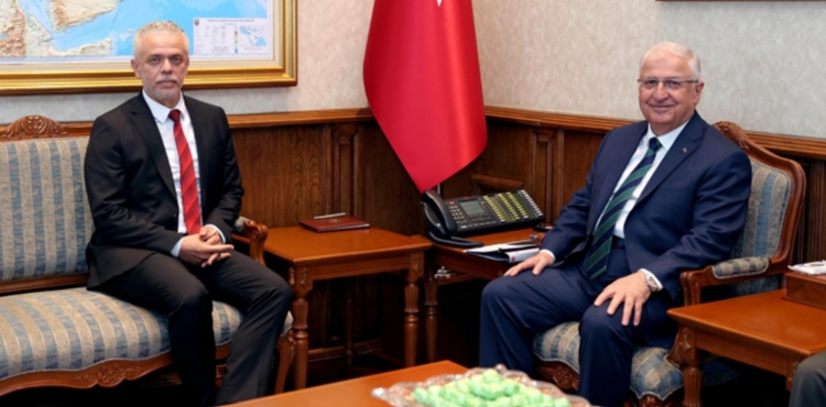 Bakan Gler, KKTC'nin Ankara Bykelisi Korukolu'nu kabul etti