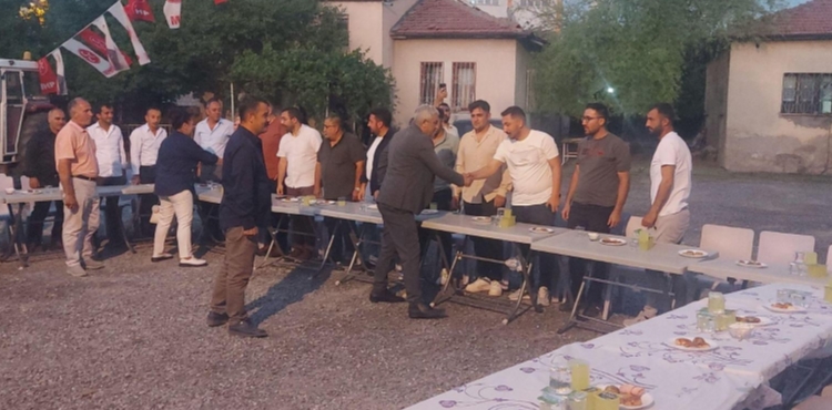 MHP MELİKGAZİ’DEN ANBAR MAHALLESİNE ZİYARET