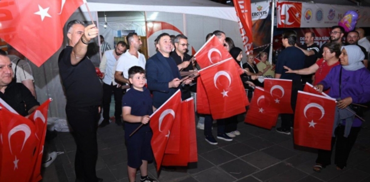 Kayseri OSB, 15 Temmuz Demokrasi ve Milli Birlik Günü’nde meydandaki yerini aldı