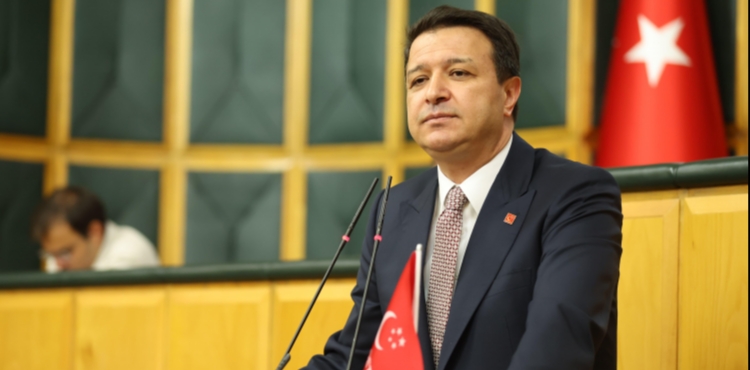 Arıkan Yeni Yol grup toplantısında konuştu