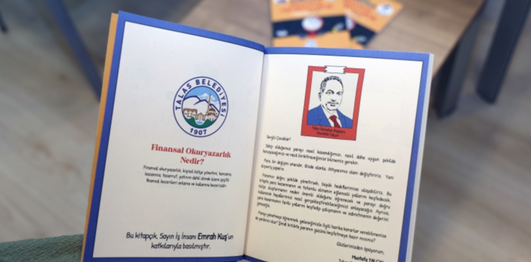 TALAS BELEDYESݒNDEN OCUKLARA ZEL FNANSAL OKURYAZARLIK KTABI