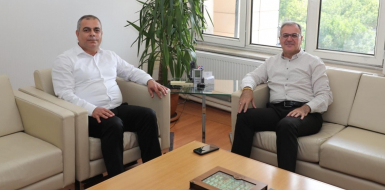 Başkan Özdoğan, KASKİ yönetimi ile Hacılar'ı değerlendirdi