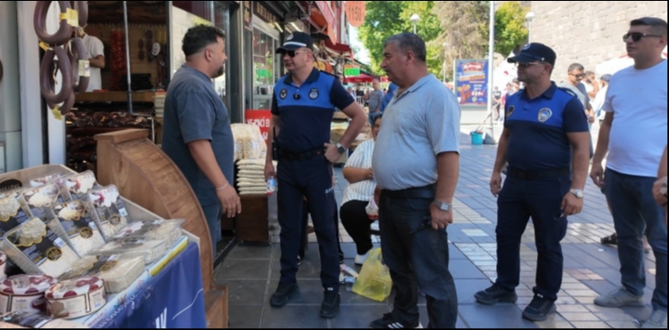 BÜYÜKŞEHİR ZABITASI VE ESNAFTAN