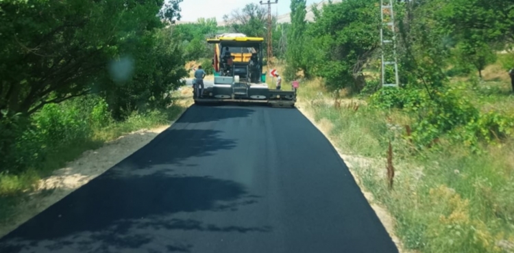 BYKEHRDEN AKKILA'DA SICAK ASFALT ALISMASI