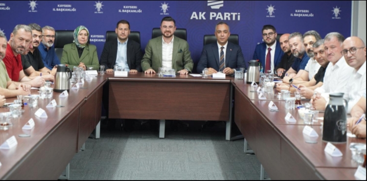 AK Parti Kayseri Tekilatnda Kapsaml stiare Toplants Gerekleti