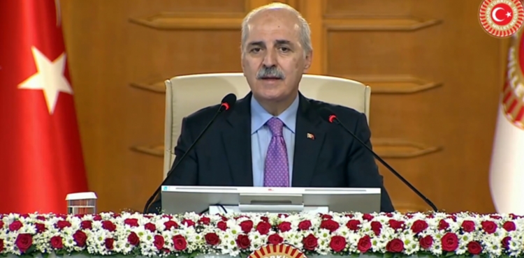 Kurtulmu: TBMM hibir pazarln iinde olmadan sorumluluunu yerine getirecek
