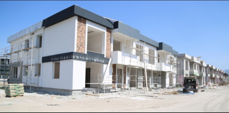MELKGAZݒNN ALTINOLUK BAHEL EV PROJES HIZLA YKSELYOR