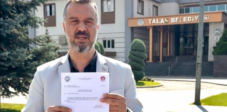 Demokrat Parti Talas İlçe Başkanlığı’ndan Belediyeye Sert Tepki