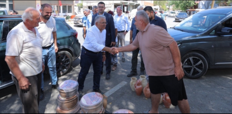 BAŞKAN BÜYÜKKILIÇ’TAN SARIOĞLAN’A YATIRIM VE HİZMET ÇIKARMASI