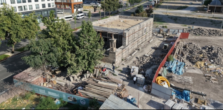 KAYSERİ BÜYÜKŞEHİR’DEN TARİHE VEFA: TASMAKIRAN CAMİİ RAMAZAN’DA İBADETE AÇILIYOR