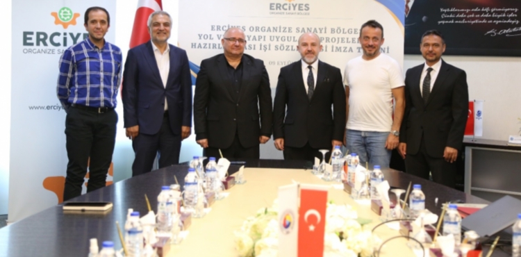 Erciyes OSBde Altyap almalar Balyor