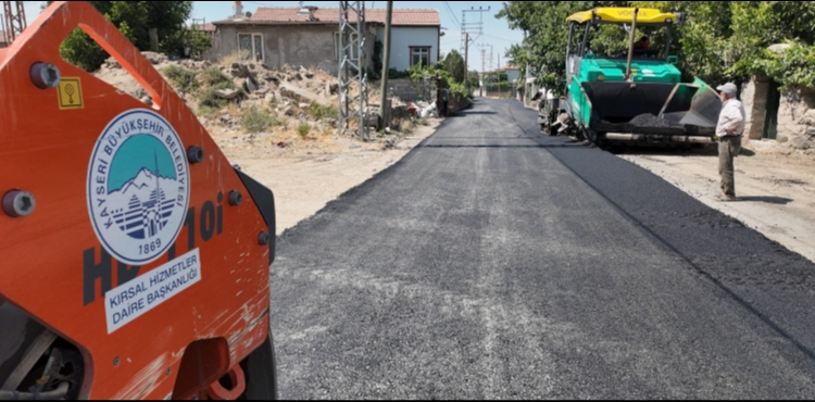 KIRSALI HYA EDEN BYKEHRDEN DEVEL LES GAZ MAHALLESݒNE 8 MLYON TLLK SICAK ASFALT YATIRIMI