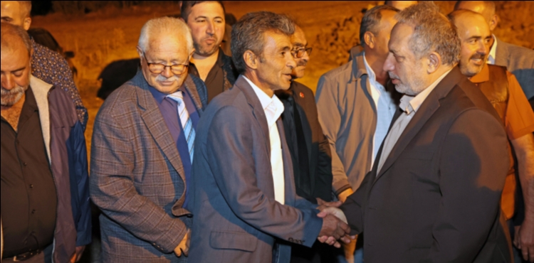 TALAS'TA MUHTARLAR MENGÜCEK'TE BULUŞTU