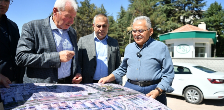 BAŞKAN BÜYÜKKILIÇ, DSİ KATLI KAVŞAĞI PROJE ÇALIŞMALARINI İNCELEDİ