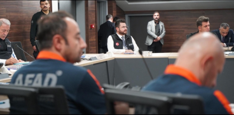 AK Parti Kayseri Tekilat AFADda Genel Durum Deerlendirme Toplantsna Katld