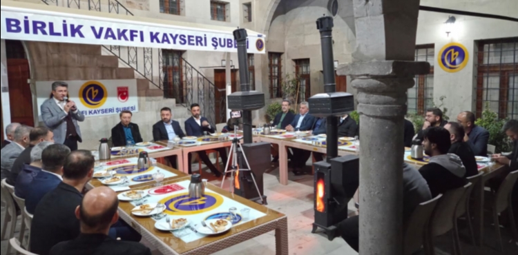 Birlik Vakfı Kayseri Şubesi’nden “BİRLİK Söyleşileri”