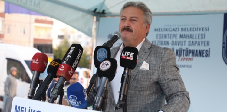 MELİKGAZİ BELEDİYESİ KEZİBAN-DAVUT SAPAYER AKIL KÜPÜ KÜTÜPHANESİ AÇILDI