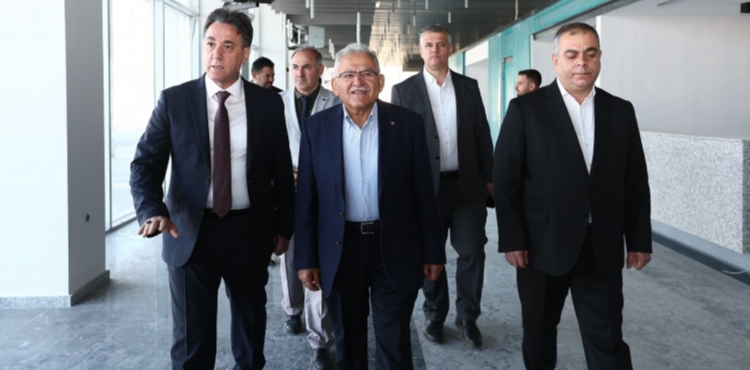 BAŞKAN BÜYÜKKILIÇ, 100 MİLYON TL’LİK YATIRIMLA DEVELİ’YE KAZANDIRILAN YENİ TERMİNAL BİNASINI İNCELEDİ