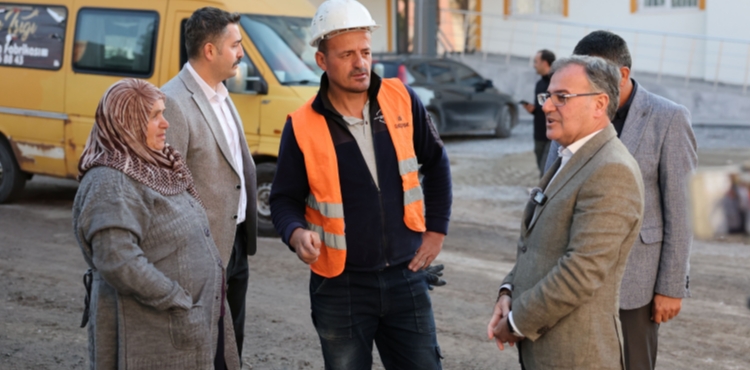 Hacılar'da son rötuşlar: Konutlar kışa kalmayacak