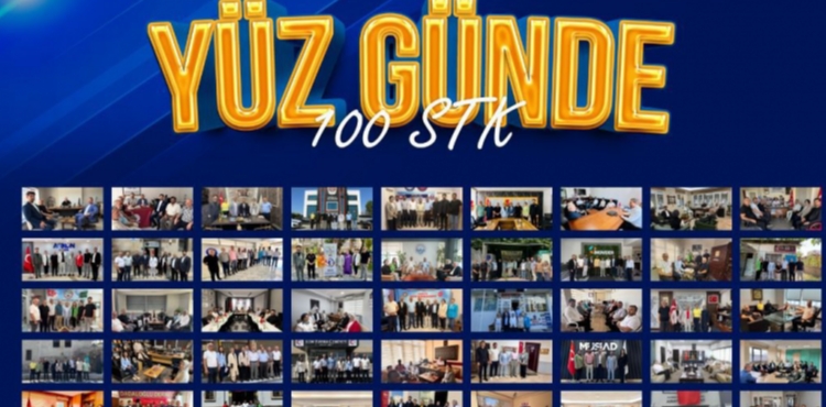 AK Parti Kayseri İl Teşkilatı’ndan “Yüz Günde 100 STK Ziyareti” Programı