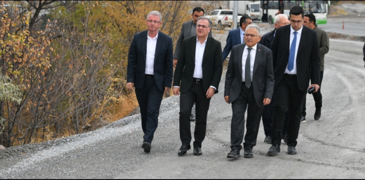 BAŞKAN BÜYÜKKILIÇ’TAN HACILAR-KAYSERİ CADDESİ’NDE 100 MİLYON TL’LİK MODERN DOKUNUŞ