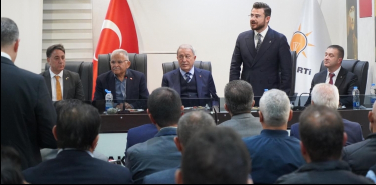 AK Parti Kayseri İl Teşkilatından Bir Günde Üç İlçe Ziyareti