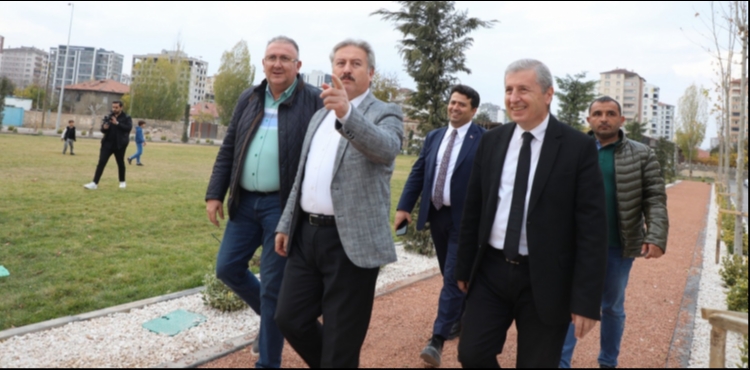 PARKLARIN, YEL ALANLARIN BELEDYES MELKGAZ'DEN, YILDIRIM BEYAZITA K PARK DAHA