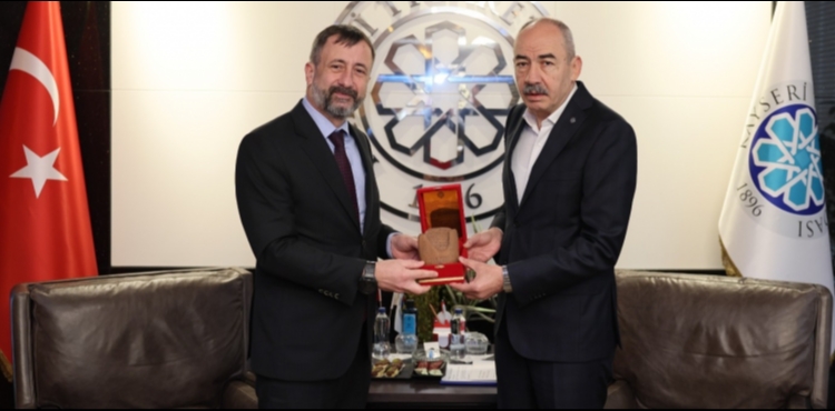 EK CUMHURYET BYKELS STEPHANECTAN KAYSER TCARET ODASINA ZYARET