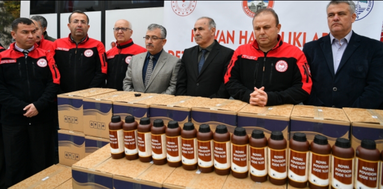 BAKAN BYKKILI, HAYVAN HASTALIKLARI LE MCADELEDE BESCNN YANINDA