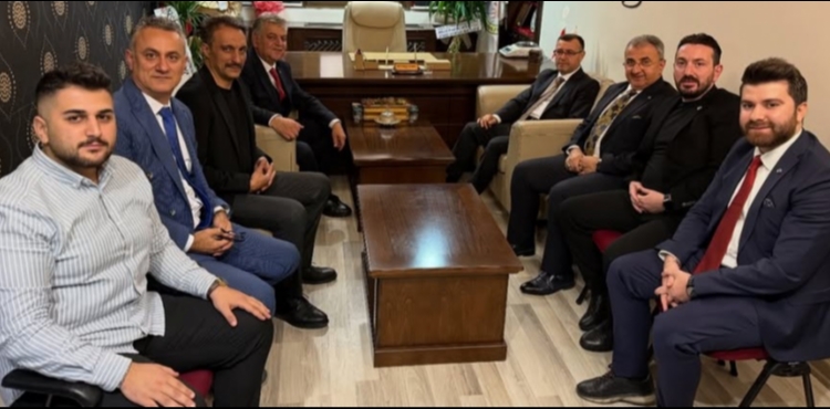 Kayseri Sarraflar ve Kuyumcular Derneinden Basavc Habib Korkmaza Ziyaret