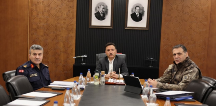 Vali Gkmen iek Bakanlnda Genel Deerlendirme Toplants Gerekletirildi