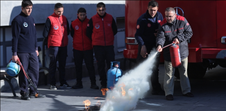 BYKEHRDEN DN GREVLLERNE AFET FARKINDALIK VE YANGIN ETM