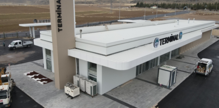 DEVELݒYE KAZANDIRDII 100 MLYON TLLK TERMNAL BNASI HZMETE HAZIR