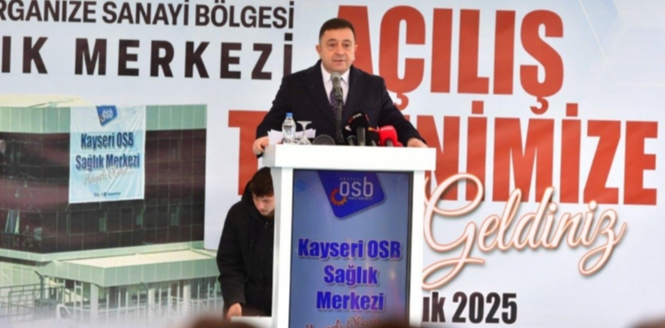 Kayseri OSB Sa�l�k Merkezi T�renle Hizmete A��ld�