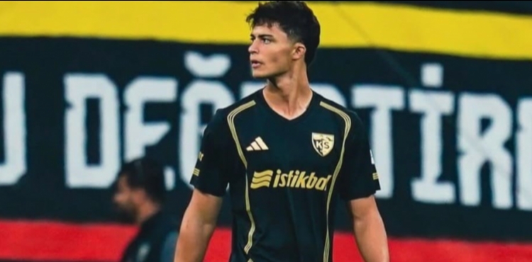 Kayserispor�un gen� y�ld�z� milli tak�mda