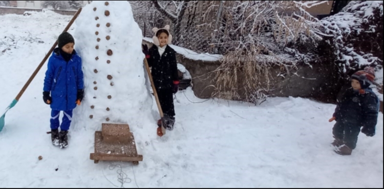 Develi�de kar ya���� etkili oldu