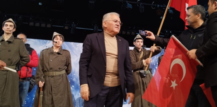 Kayseri'de Sar�kam�� �ehitleri an�ld�