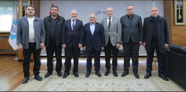 BA�KAN B�Y�KKILIǒA YO�UN Z�YARET�� TRAF���