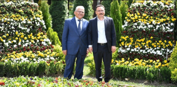 Ba�kan B�y�kk�l��: El ele g�n�l g�l� Valimiz ile �al��aca��z