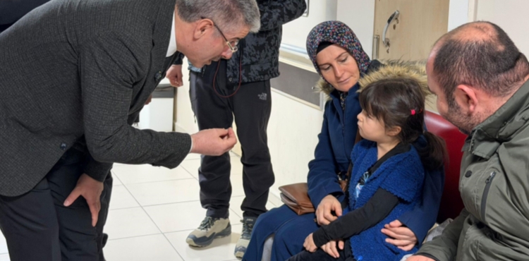 �aban �opuro�lu �ncesu Devlet Hastanesi�ni ziyaret etti